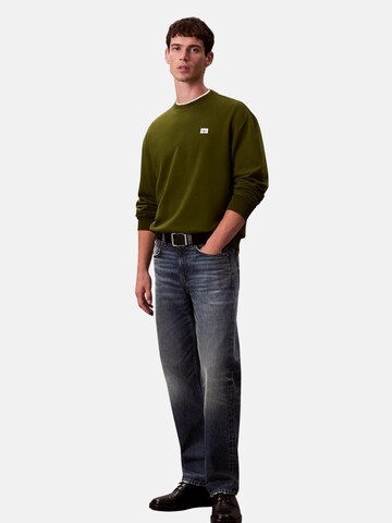 Sweat-shirt Calvin Klein en vert