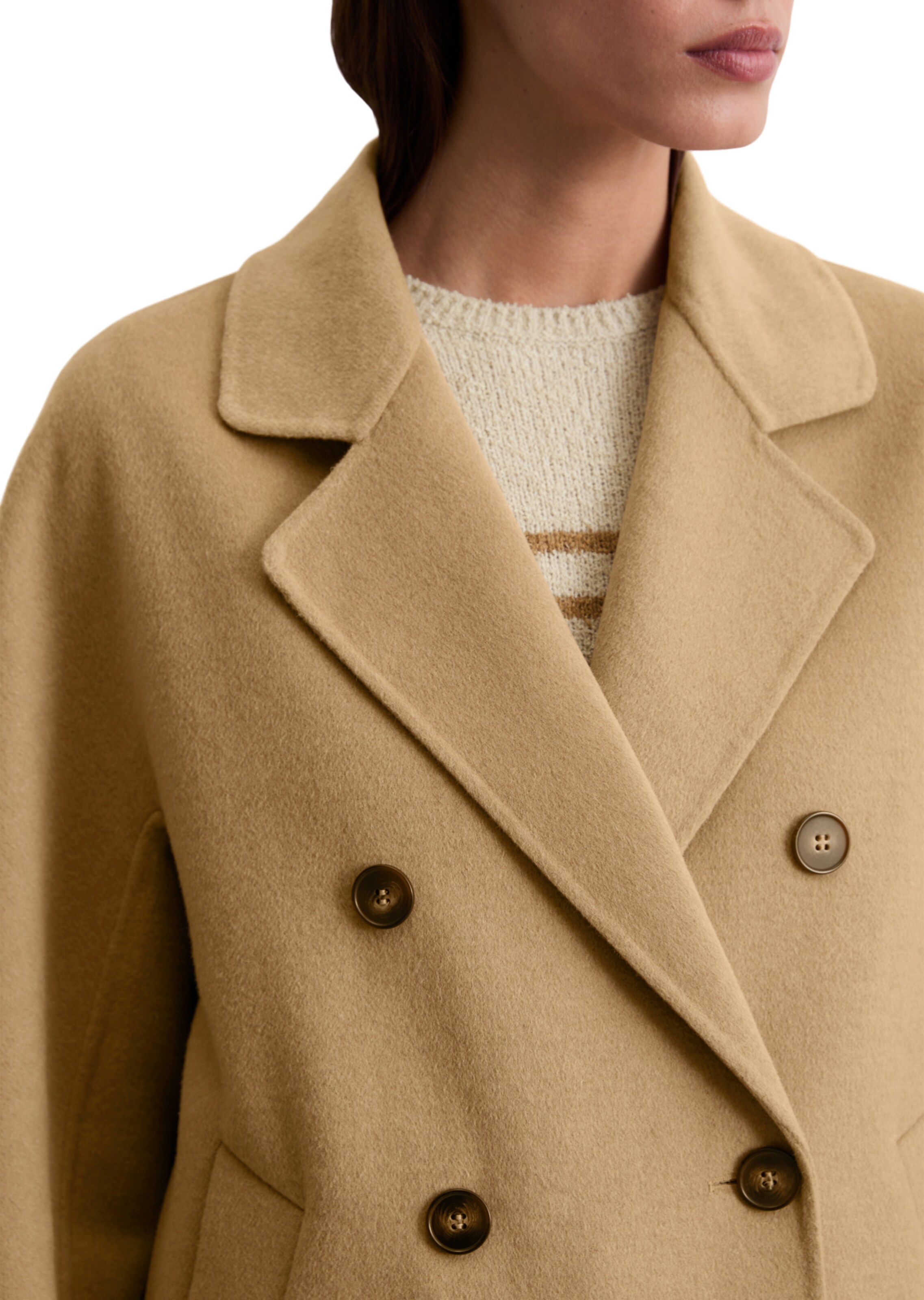 Veste mi-saison Marc O'Polo en beige