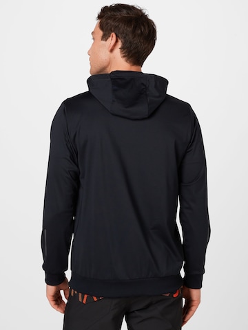 OAKLEY Athletic Zip-Up Hoodie in Black