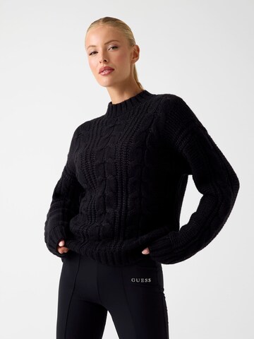 GUESS Pullover in Schwarz: Vorderseite