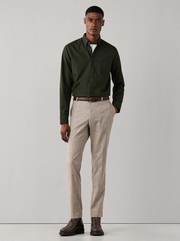 Regular fit Camicia 'Oxford' di Hackett London in verde