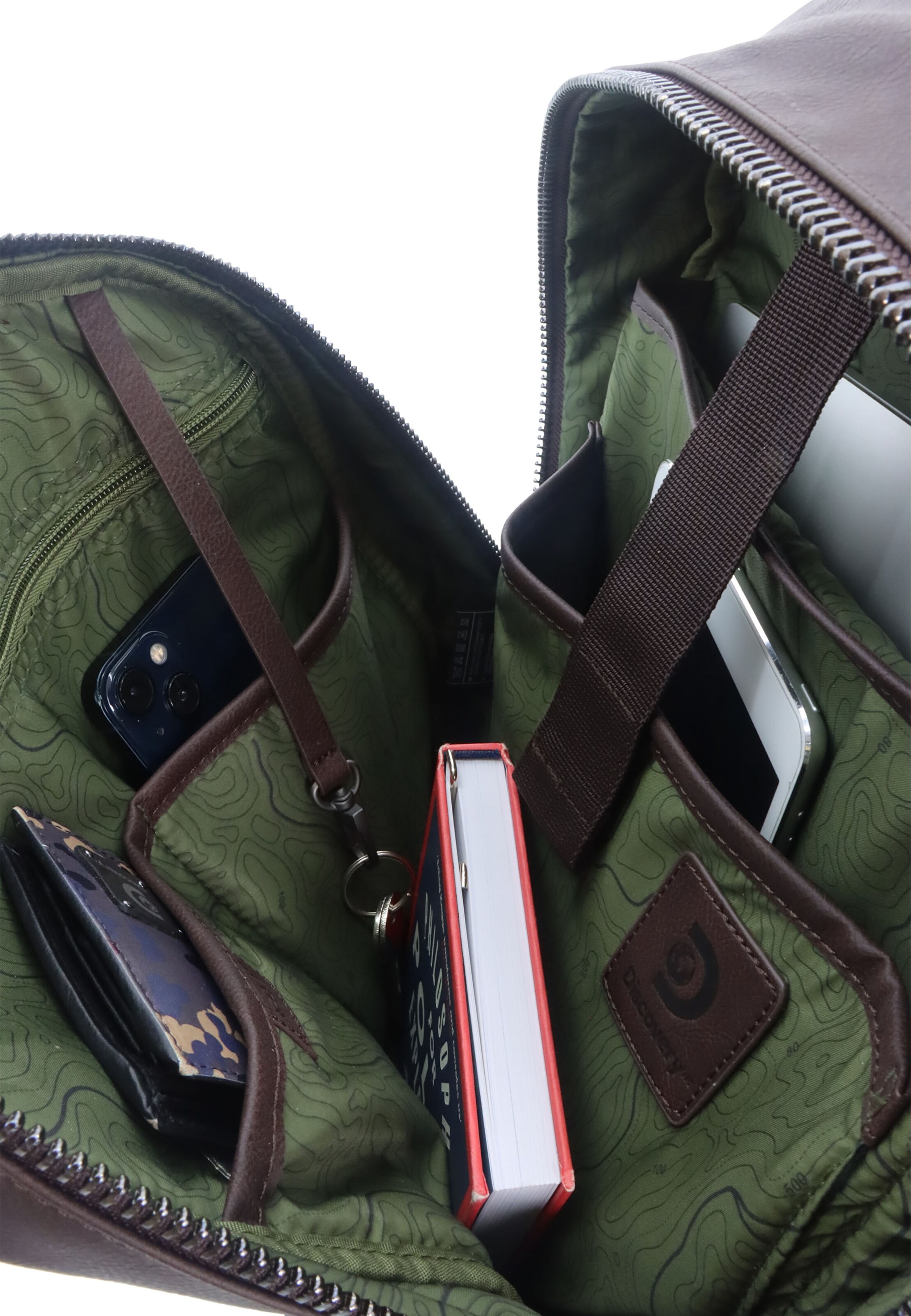 Discovery Rucksack 'Heritage' in Braun