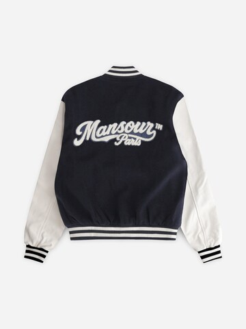 Giacca di mezza stagione 'College Varsity Jacket Navy' di Mansour in blu