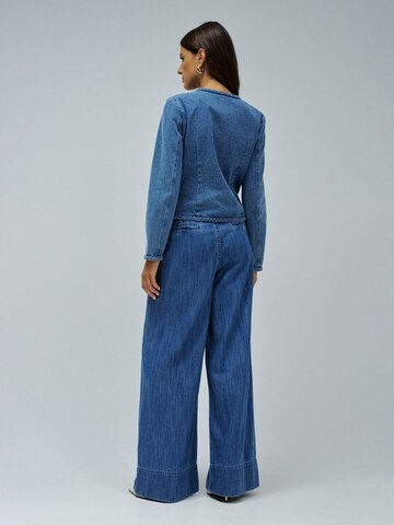 Salsa Jeans Tussenjas in Blauw