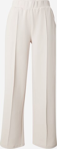 Wide Leg Pantalon à plis 'PANNA' VERO MODA en gris : devant