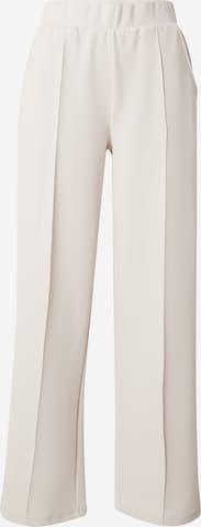 VERO MODA Wide leg Pleated Pants 'PANNA' in Grey: front