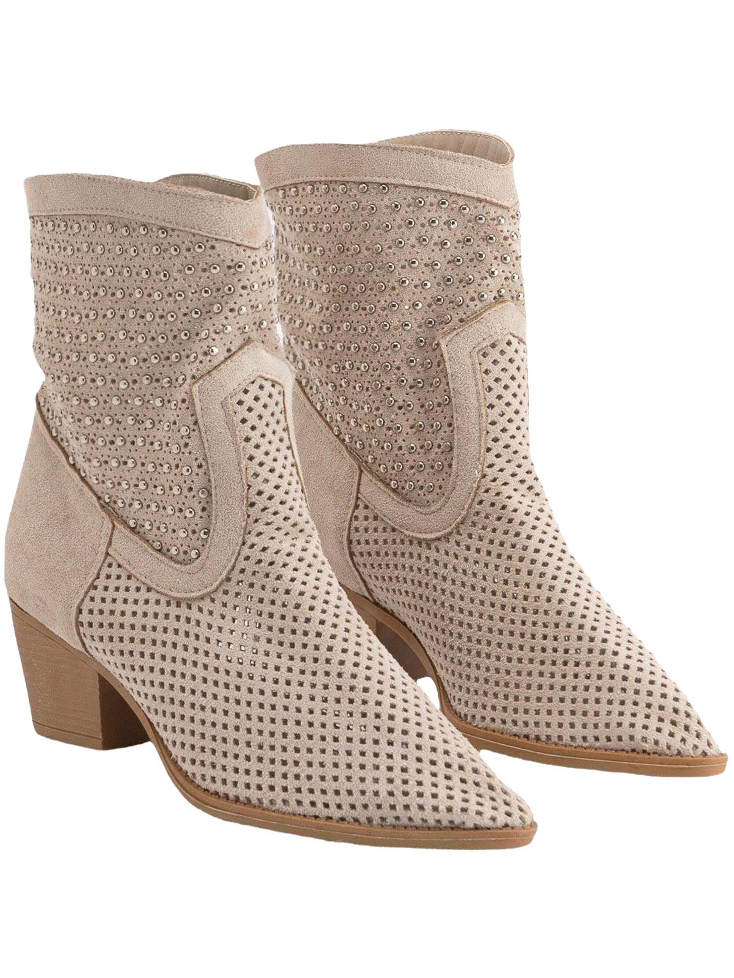 Limoya Boots 'Savina' in Beige