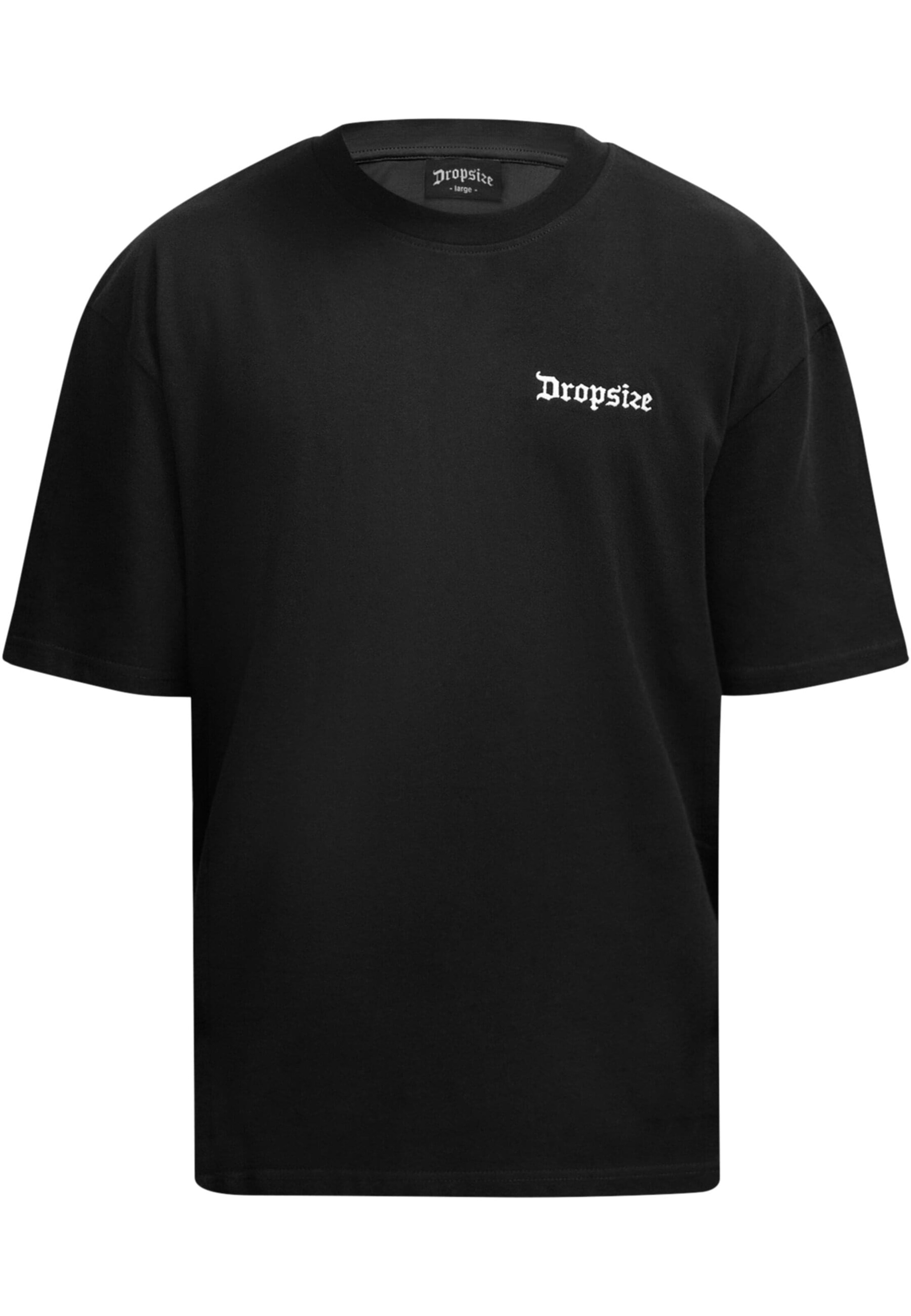 Dropsize Shirt in Black: front