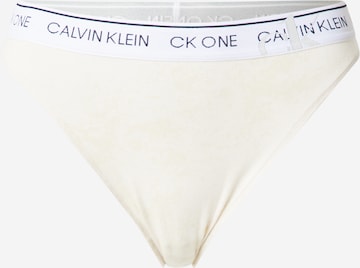 Calvin Klein Underwear Slip - bézs: elől