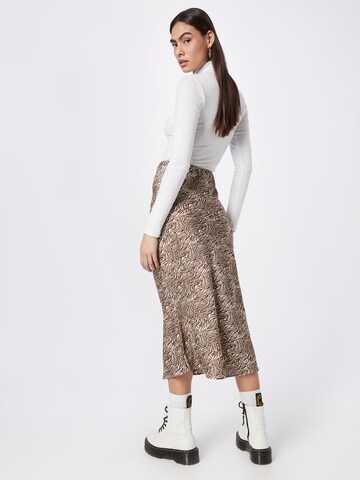 PIECES Skirt 'Juliet' in Brown