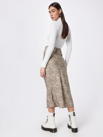 PIECES Skirt 'Juliet' in Brown