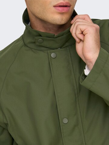 Only & Sons Jacke 'ONSKosmo' in Grün