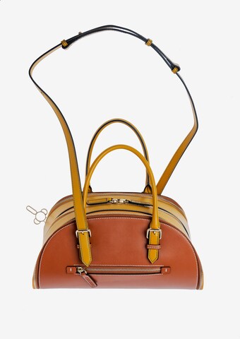ELBA CONCEPT Handbag in Gold: front