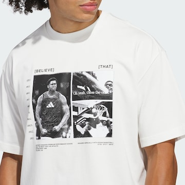 ADIDAS PERFORMANCE Performance shirt 'Anthony Edwards' in White