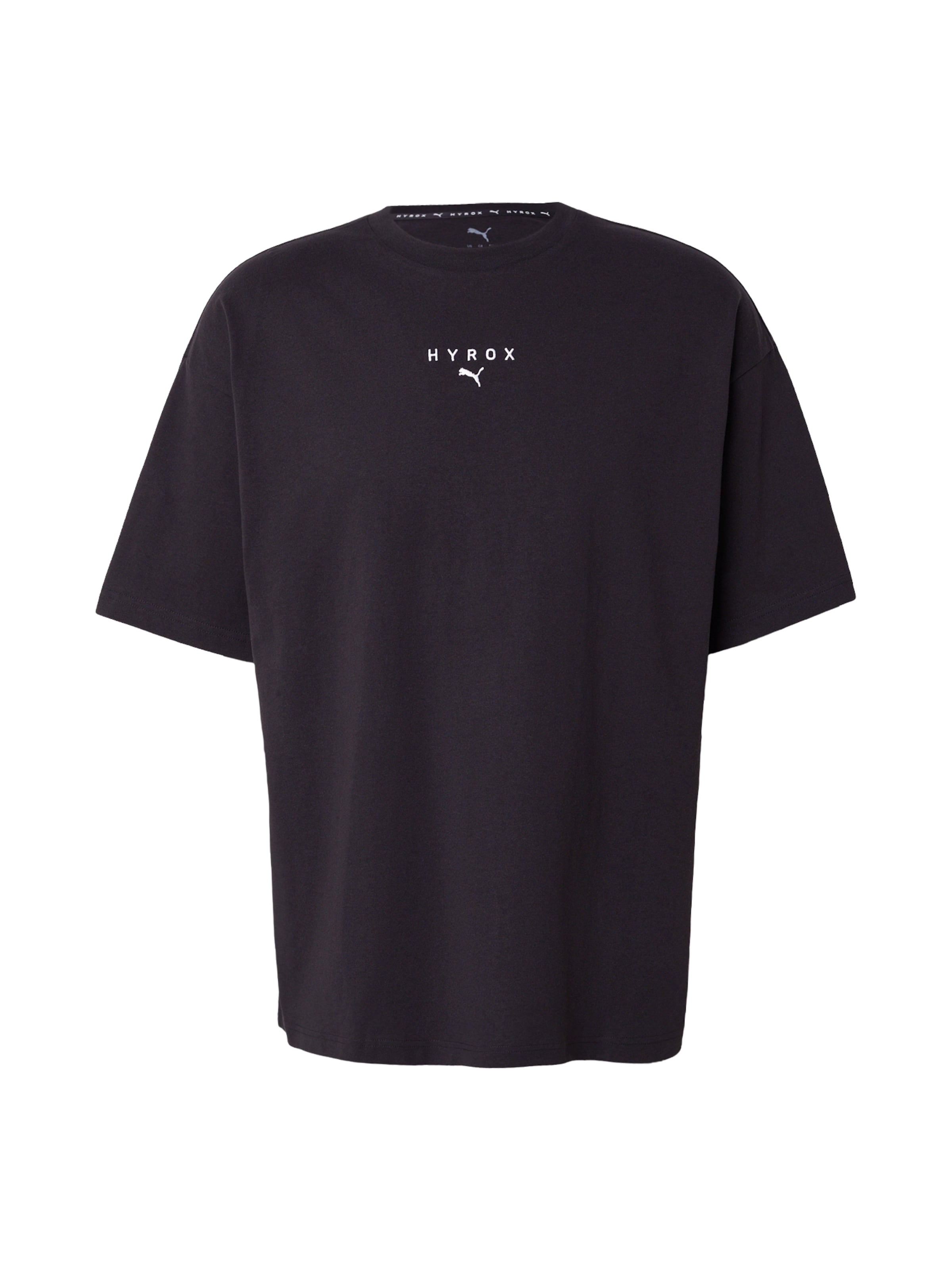 T-Shirt PUMA en noir : devant