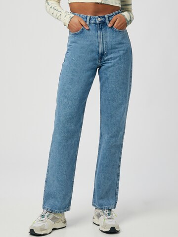 Loosefit Jeans 'Rowe Extra High Straight' di WEEKDAY in blu: frontale