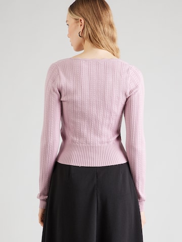 ABOUT YOU Свитер 'Maria' в Ярко-розовый
