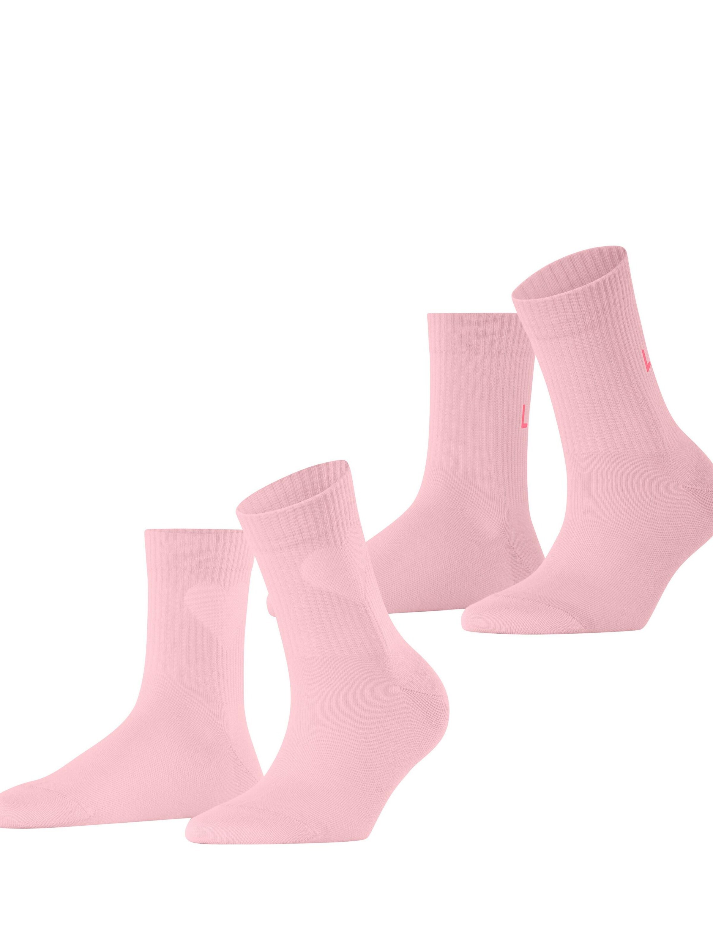 ESPRIT Socks 'Heart & Love 2-Pack' in Purple