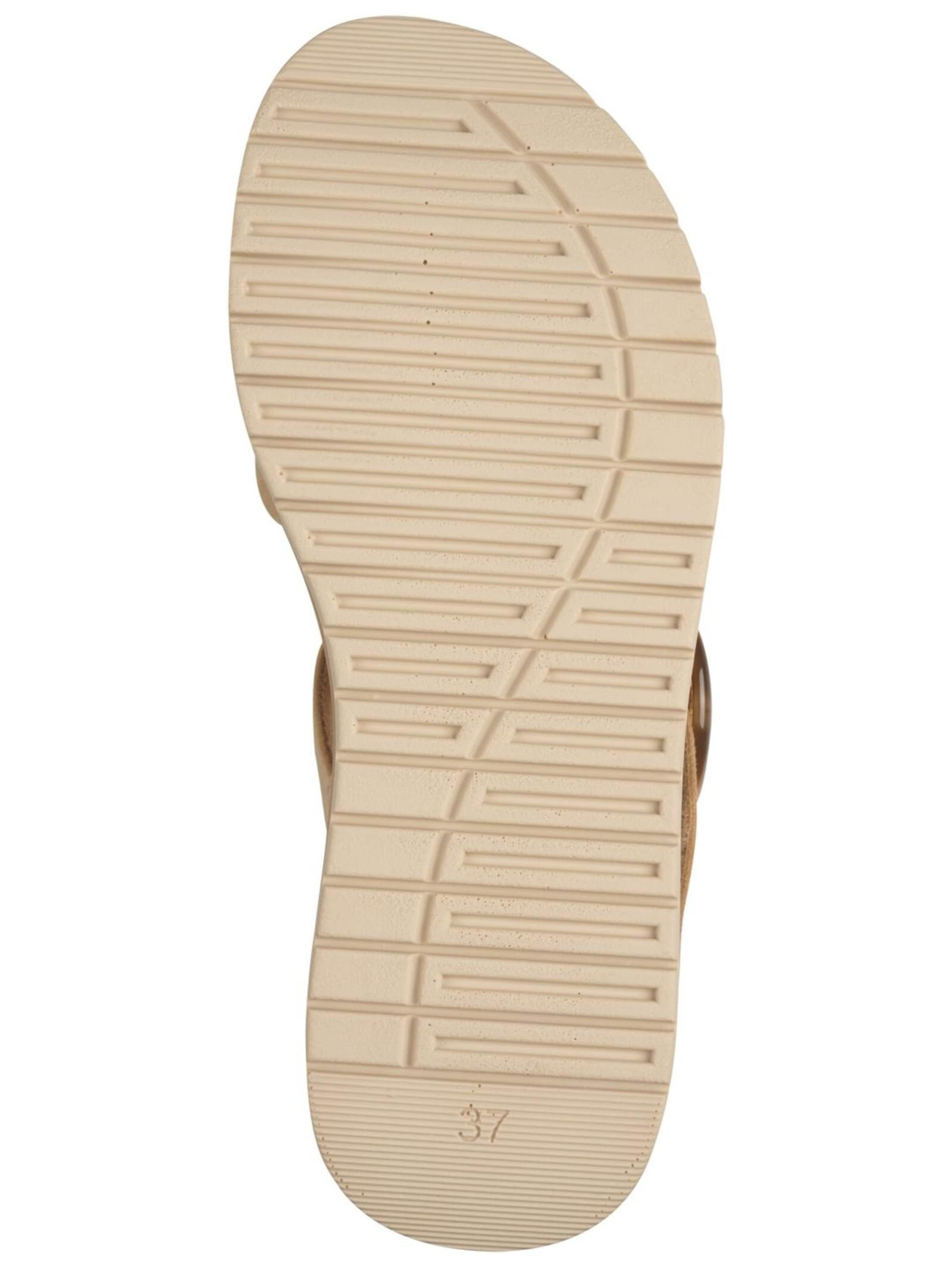 MARCO TOZZI Sandalen met riem in Beige