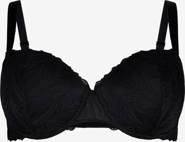 Soutien-gorge Devoted by Zizzi en noir : devant