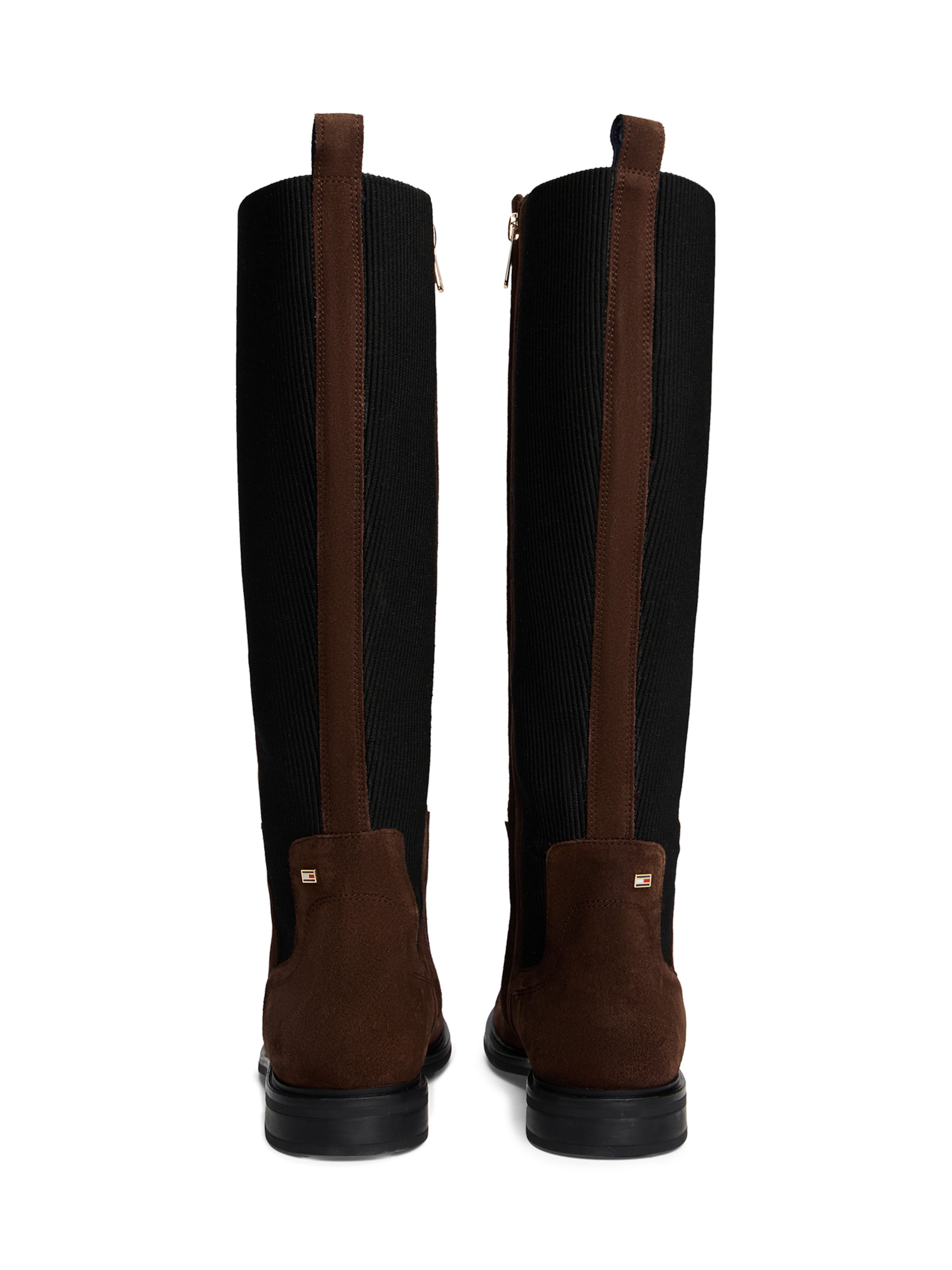 TOMMY HILFIGER Kozačky – hnědá