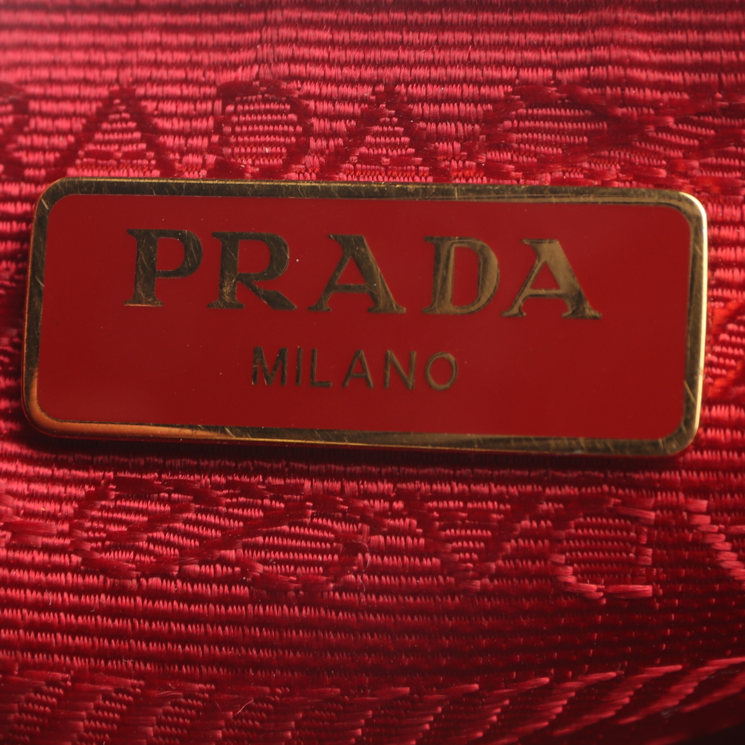 PRADA Bag in One size in Red