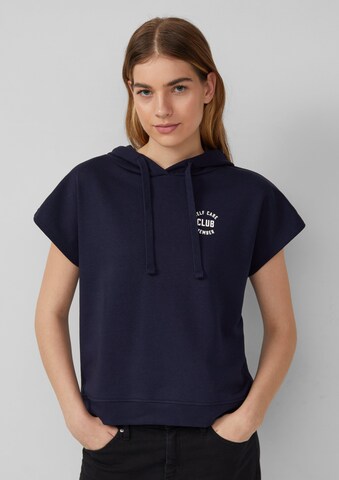 s.Oliver Sweatshirt in Blau: Vorderseite