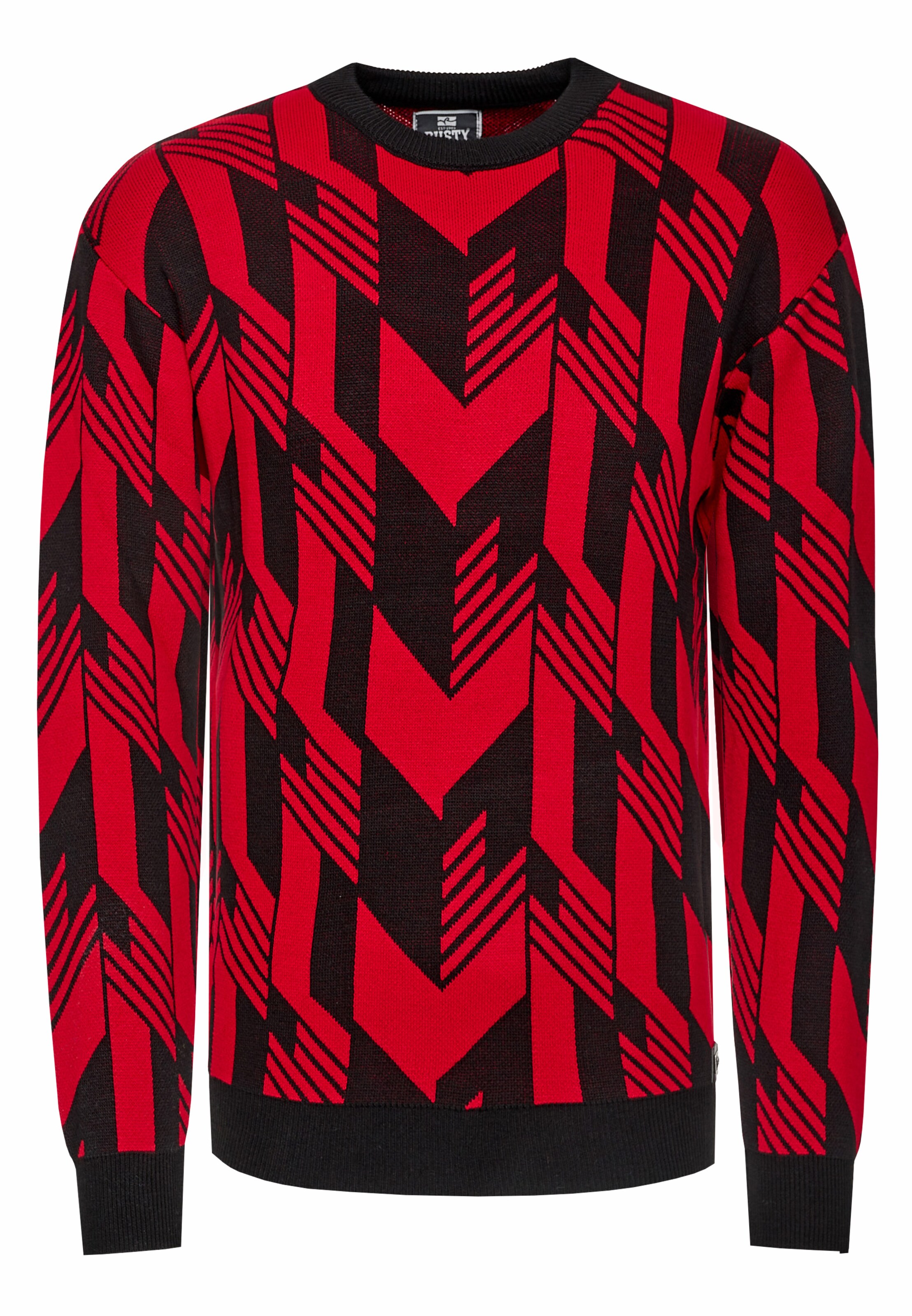 Rusty Neal Pullover in Rot: Vorderseite