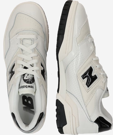 Sneaker bassa '550' di new balance in bianco