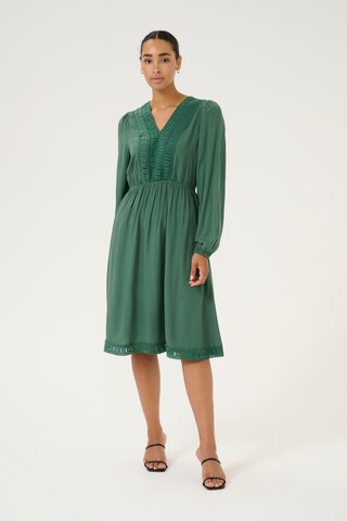 Kaffe Jurk 'Freia' in Groen