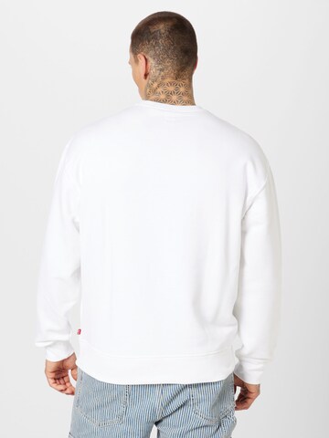 Sweat-shirt 'Relaxd Graphic Crew' LEVI'S ® en blanc