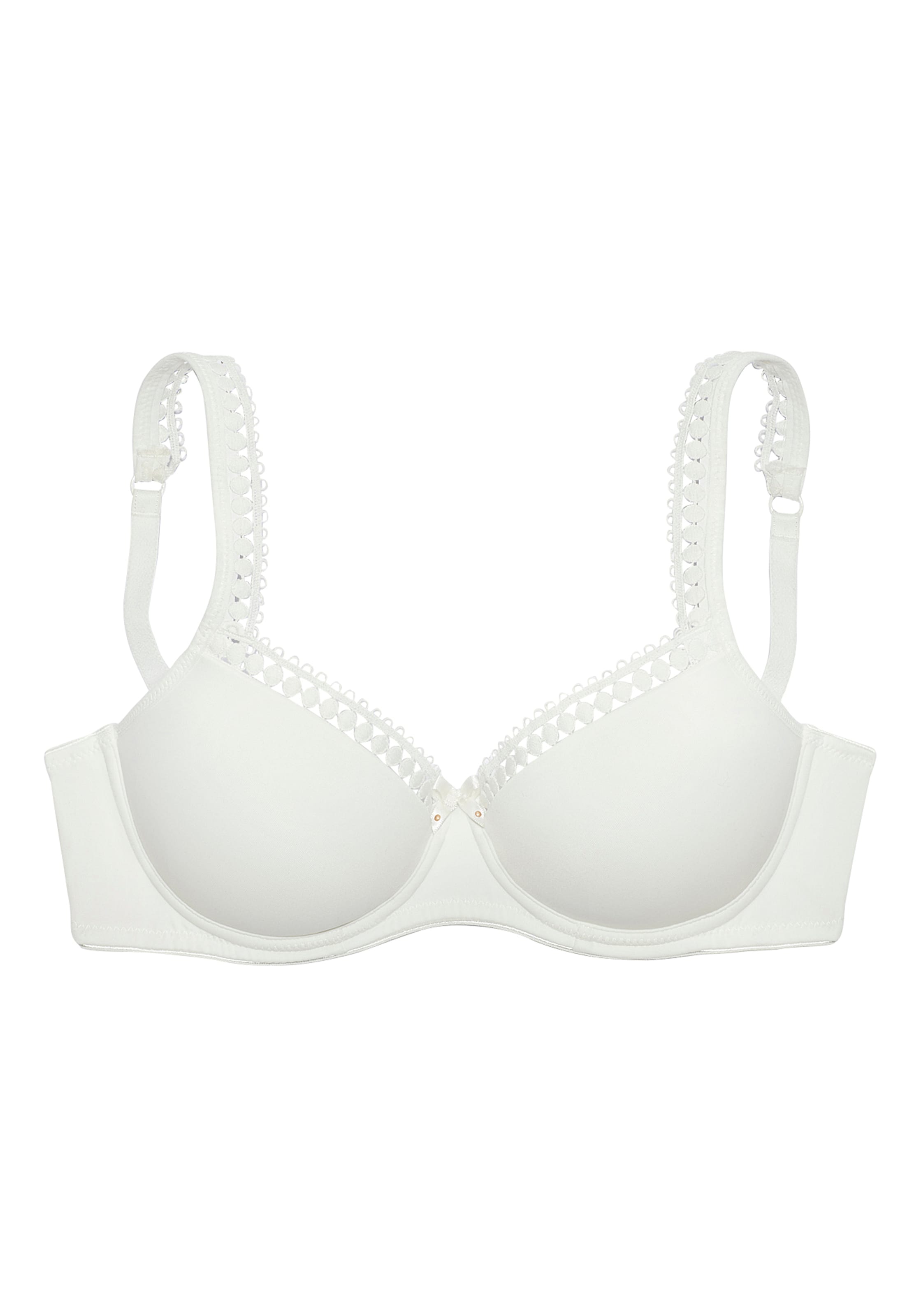 T-shirt Reggiseno di LASCANA in bianco: frontale