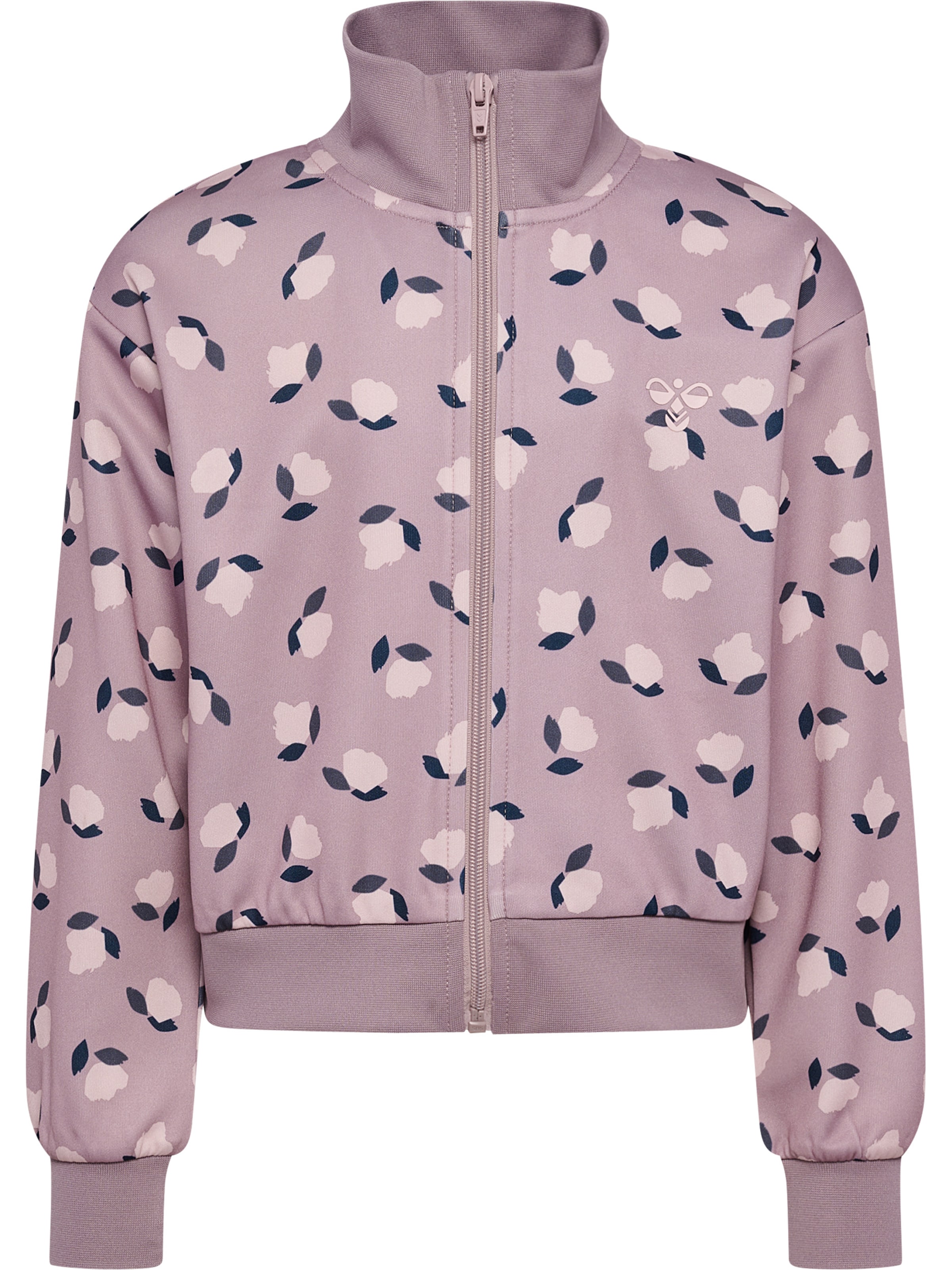 Hummel Athletic Sweatshirt in Purple: front