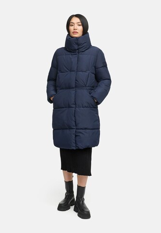Cappotto invernale 'Wolkenkuss 14' di NAVAHOO in blu: frontale