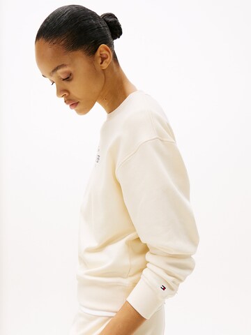 Sweat-shirt TOMMY HILFIGER en blanc