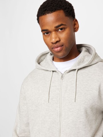 WEEKDAY - Sudadera con cremallera en gris