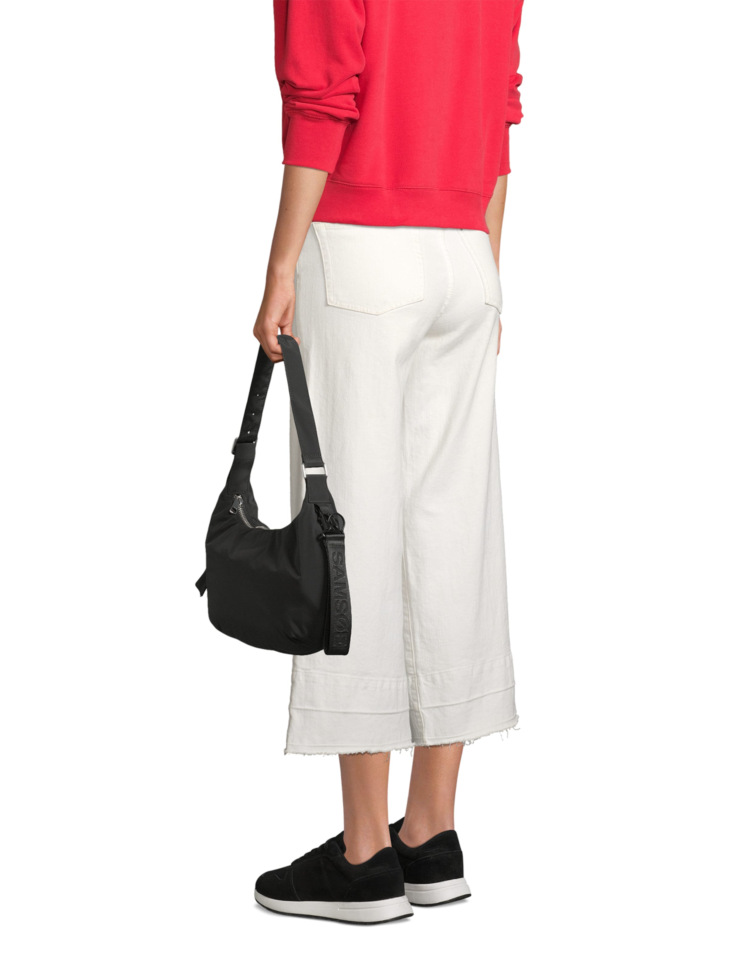 Samsøe Samsøe - Bolso de hombro 'Safreja' en negro