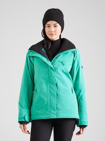 ROXY Sportjacka 'BRYLEE' i grön: framsida