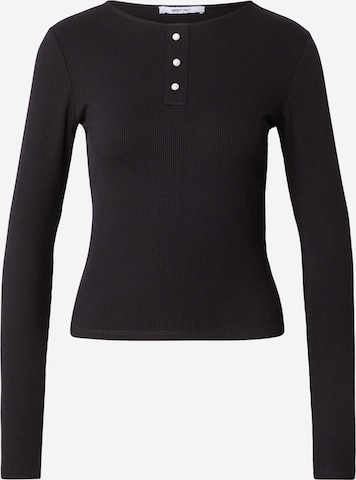 juoda ABOUT YOU Marškinėliai 'Manuela': priekis