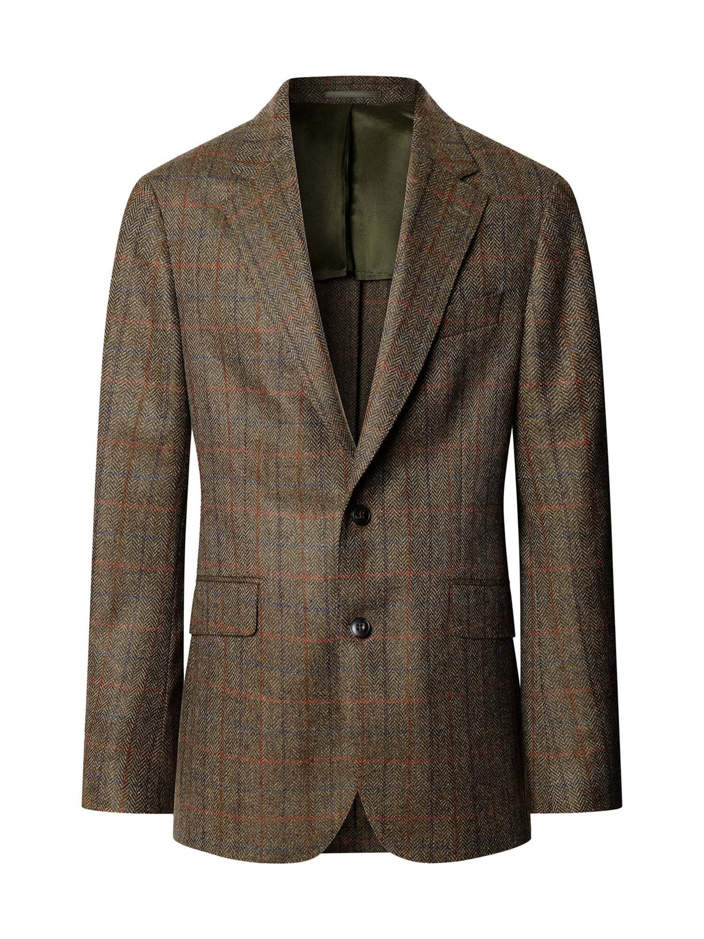 Hackett London Veste de costume en 44 en vert foncé, Vue avec produit