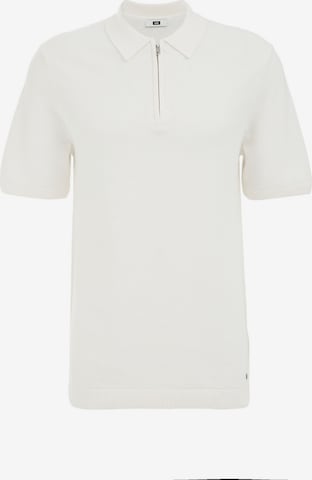 WE Fashion Пуловер в бяло: отпред