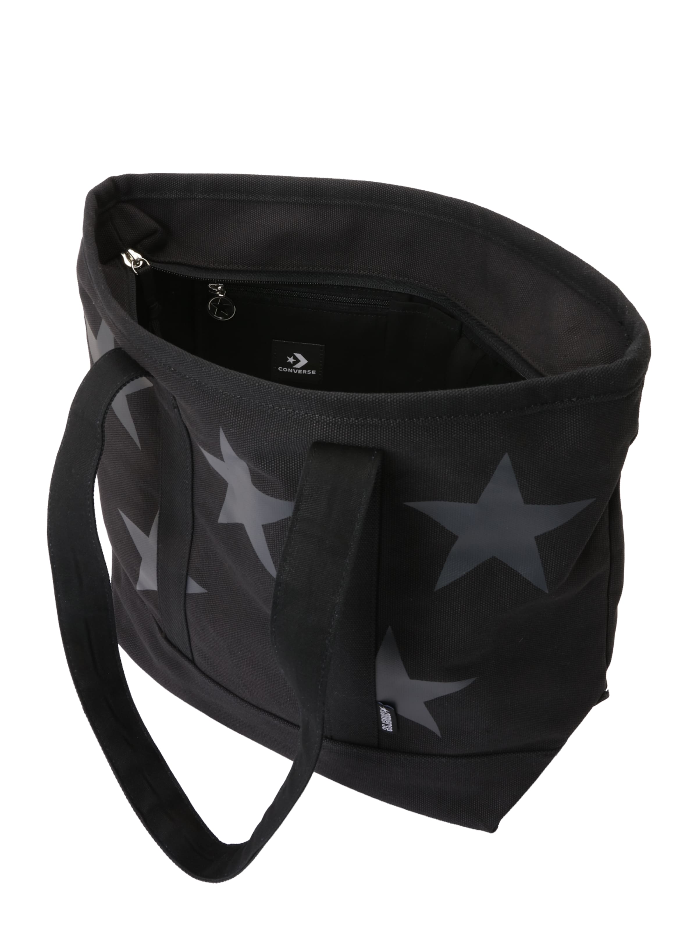 CONVERSEShopper torba 'CAU CANVAS FIVE STAR' - crna boja