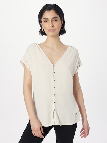 ZABAIONE Blouse 'Nuala' in Beige: voorkant