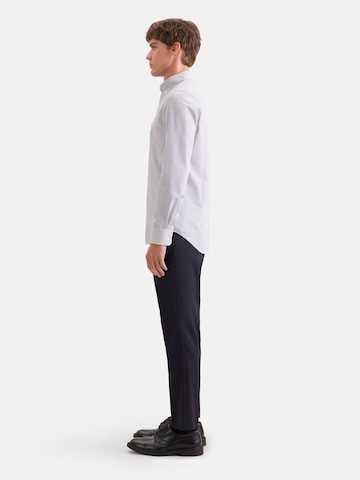 SEIDENSTICKER Slim Fit Businesshemd in Weiß