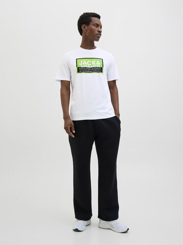 T-Shirt 'JCOLogan' JACK & JONES en blanc