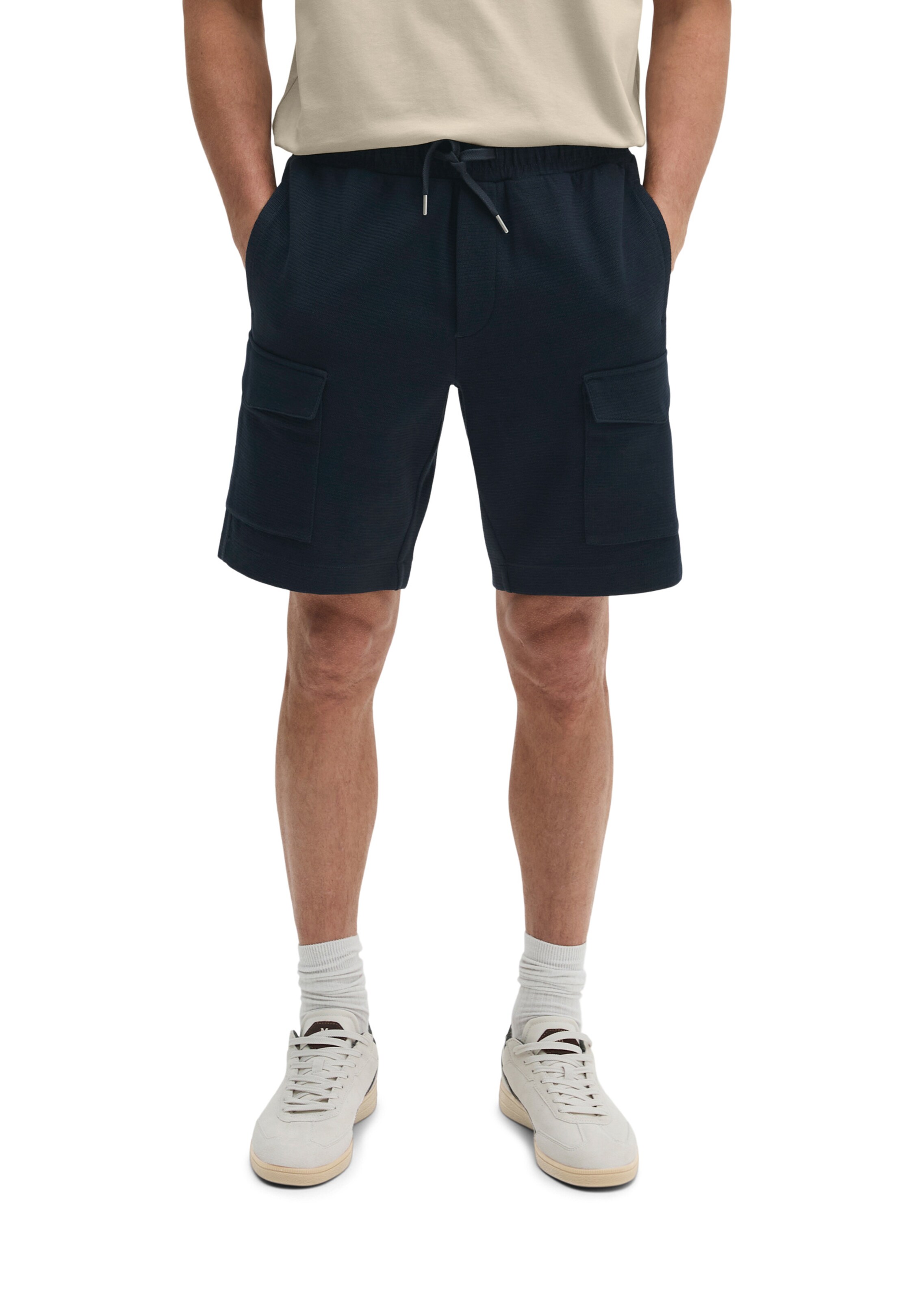 Marc O'Polo Regular Broek in Blauw: voorkant