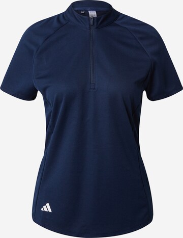 Maglia funzionale di ADIDAS GOLF in blu: frontale