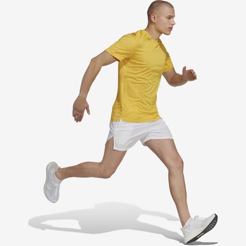 ADIDAS SPORTSWEAR Performance Shirt 'Run It' in Yellow