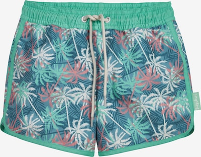 PLAYSHOES Bermudas en navy / jade / naranja / blanco, Vista del producto