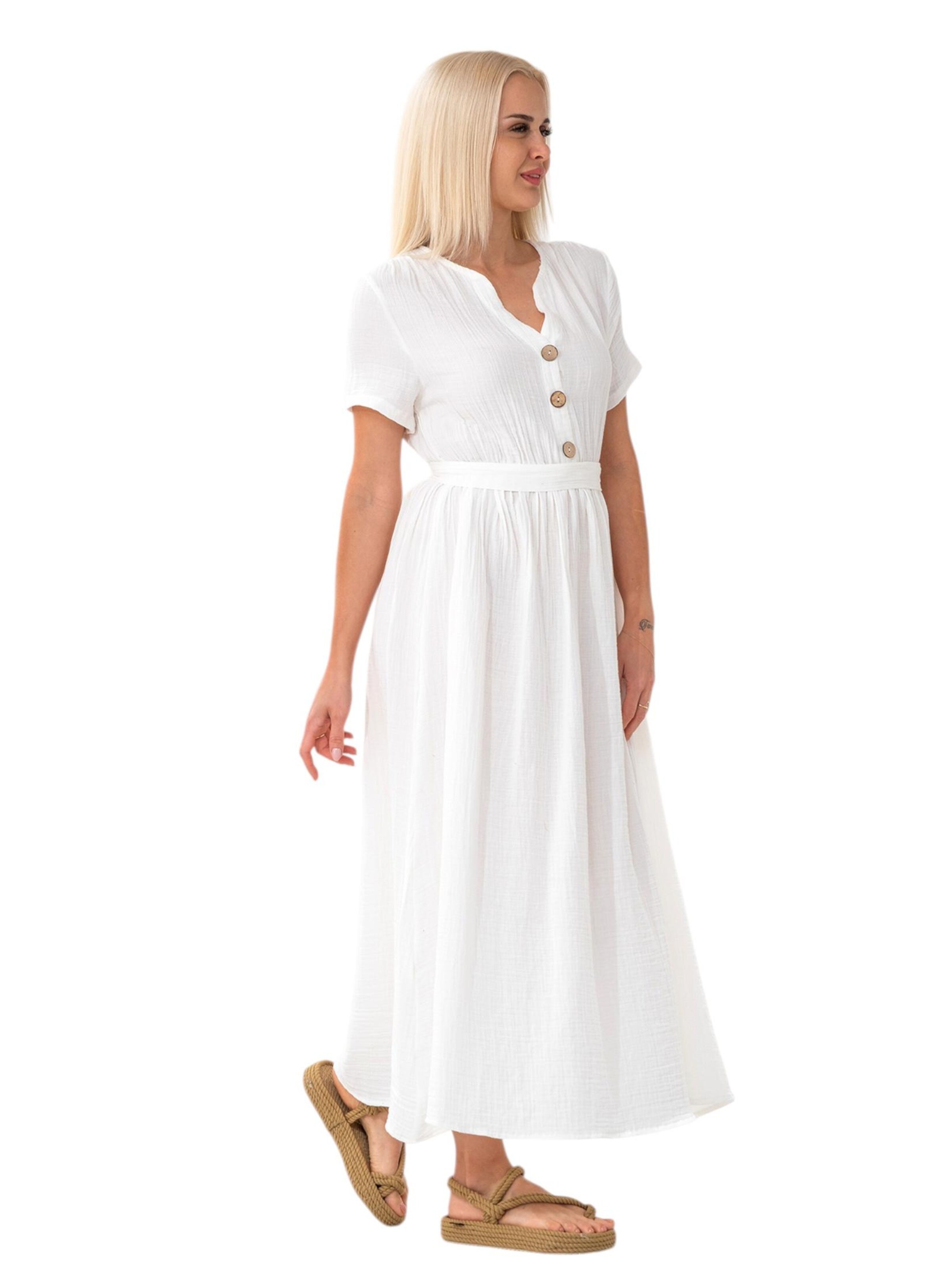 WENOR Sommerkjole 'MIRA' i hvid